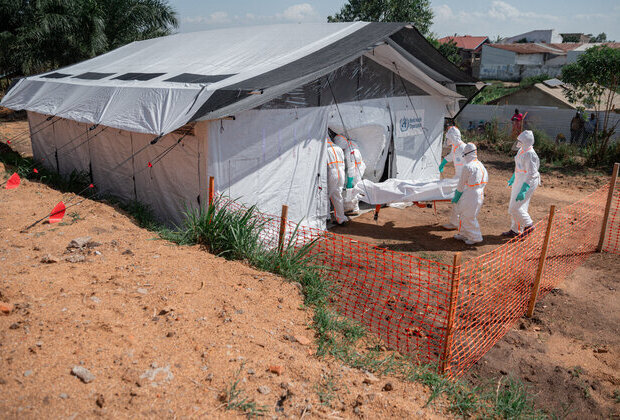 DRCONGO-HEALTH-EBOLA إصابات إيبولا في الكونغو ترتفع إلى 3200 حالة