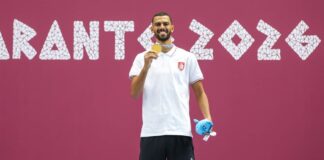 فراس القطوسي يهدي تونس أول ذهبية في تارانتو 2026