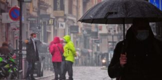 أمطار غزيرة على شمال وشرق تونس اليوم الاثنين