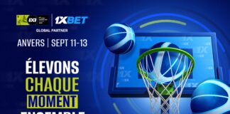 1xBet, partenaire de la Coupe d'Europe de basket-ball 3x3 2026