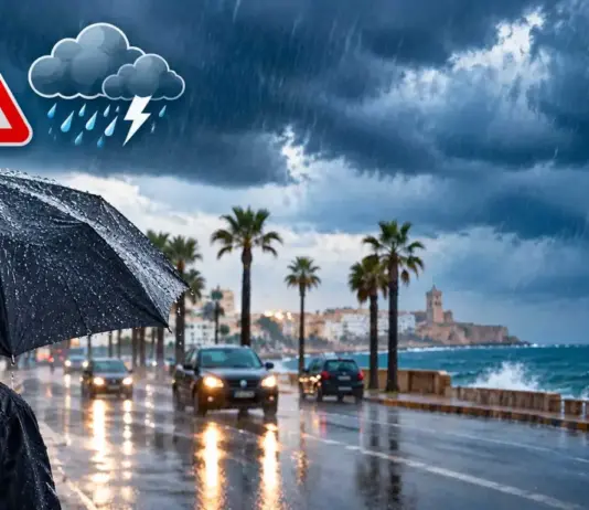 إنذار برتقالي في تونس الكبرى وتعليق الدروس