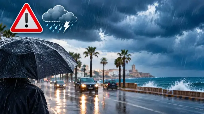 إنذار برتقالي في تونس الكبرى وتعليق الدروس