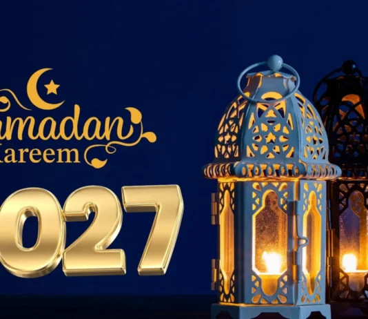 هلال رمضان في السماء قبيل بدء الشهر الكريم وفق الحسابات الفلكية لعام 2027