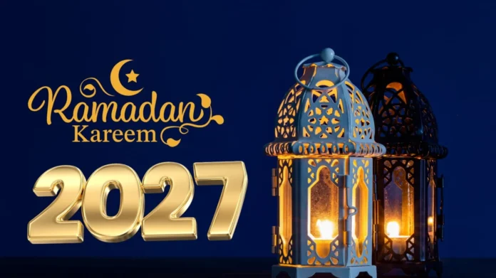هلال رمضان في السماء قبيل بدء الشهر الكريم وفق الحسابات الفلكية لعام 2027