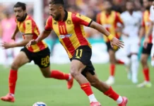 بطاقة حمراء لبلايلي تحرمه من إياب الترجي أمام السويحلي