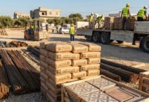 بعثة تجارية تونسية إلى الكاميرون بمشاركة أربع شركات لمواد البناء ممثلون عن شركات تونسية لمواد البناء خلال بعثة تجارية في الكاميرون
