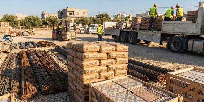 ممثلون عن شركات تونسية لمواد البناء خلال بعثة تجارية في الكاميرون