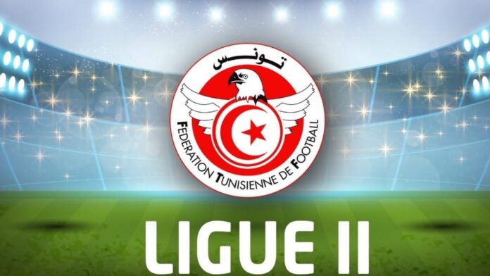مباراة في بطولة الرابطة المحترفة الثانية لكرة القدم بتونس