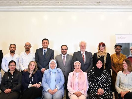 وزير الصحة التونسي مصطفى الفرجاني خلال مشاركته في قمة الصحة الحيوية العالمية 2026 بسيول