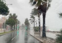 Ciel nuageux et vents violents près des côtes tunisiennes selon les prévisions météorologiques de mercredi