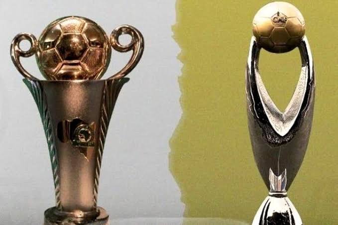 photo-55 Les joueurs du Club Sportif de Sfax lors d'un match de la Coupe de la Confédération africaine de football